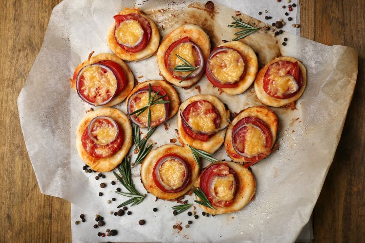 Eggplant Pizza Bites