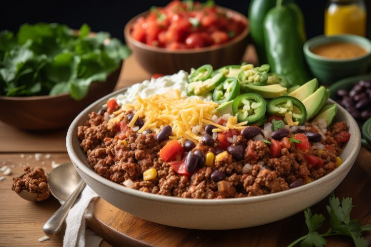 Keto Taco Bowls