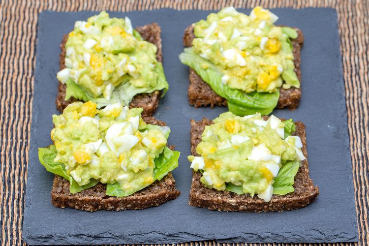 avocado egg salad