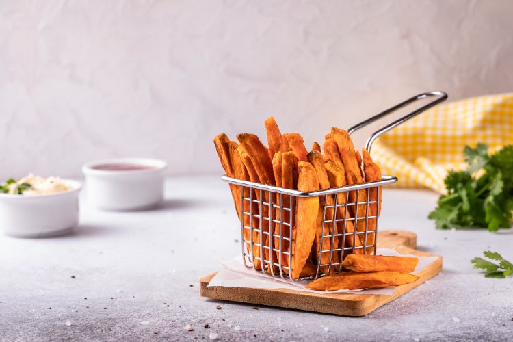 baked sweet potato fries