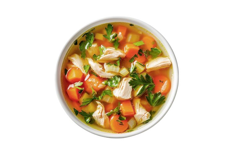 chicken and vegetable soup